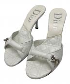 Christian Diorクリスチャン ディオール）の古着「サンダル」｜ホワイト