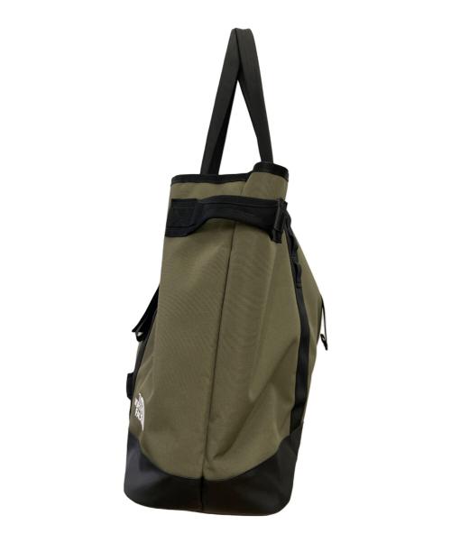 THE NORTH FACE（ザ ノース フェイス）THE NORTH FACE (ザ ノース フェイス) トートバッグ ブラック×グリーンの古着・服飾アイテム
