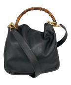 GUCCIグッチ）の古着「2WAYバッグ」｜ブラック