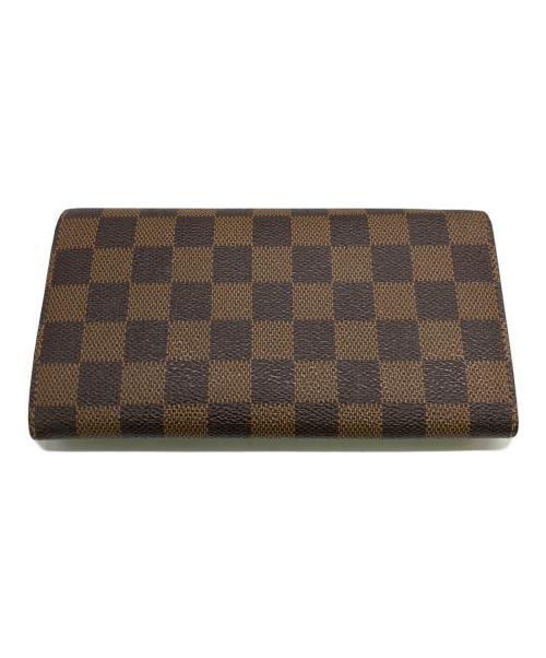 LOUIS VUITTON（ルイ ヴィトン）LOUIS VUITTON (ルイ ヴィトン) 長財布　ダミエ ブラウンの古着・服飾アイテム
