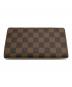 LOUIS VUITTON (ルイ ヴィトン) 長財布　ダミエ ブラウン：17000円