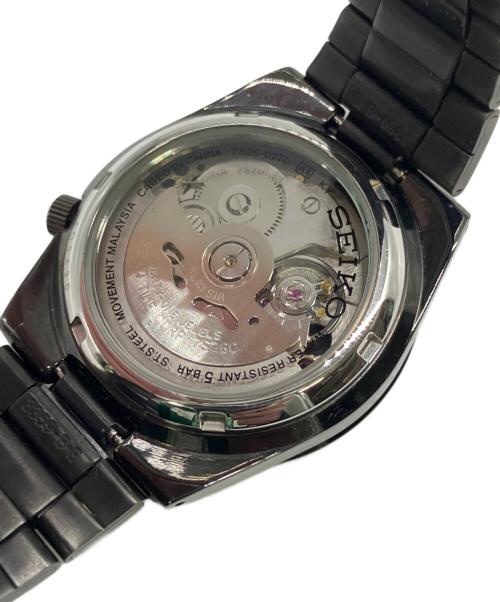 SEIKO（セイコー）SEIKO (セイコー) クロノグラフ ブラックの古着・服飾アイテム