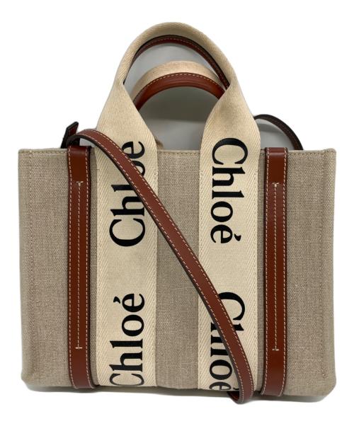 Chloe（クロエ）Chloe (クロエ) 2WAYバッグ ベージュの古着・服飾アイテム