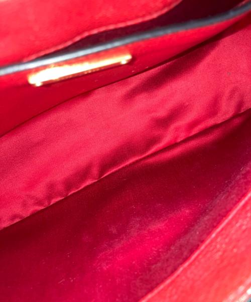 MIU MIU（ミュウミュウ）MIU MIU (ミュウミュウ) ショルダーバッグ レッドの古着・服飾アイテム