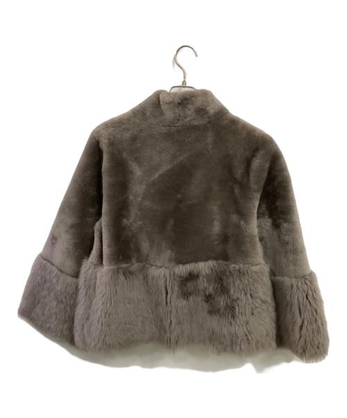 DAMA collection（ダーマコレクション）DAMA collection (ダーマコレクション) ムートンジャケット グレー サイズ:XLの古着・服飾アイテム