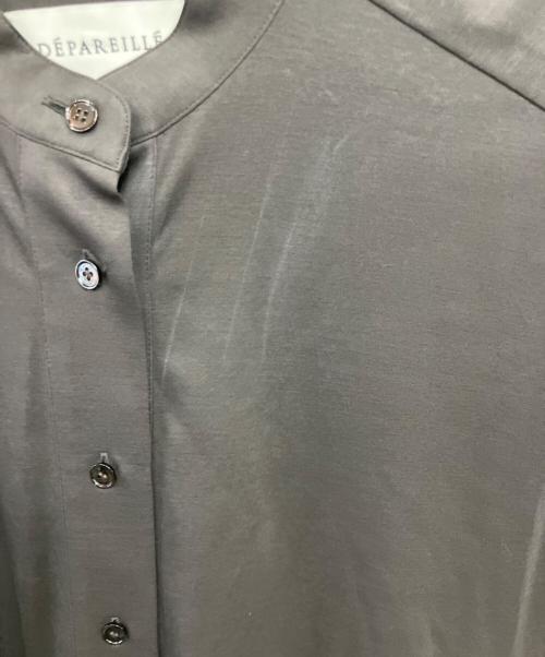 DEPAREILLE（デパリエ）DEPAREILLE (デパリエ) 長袖ワンピース ブラウン サイズ:38の古着・服飾アイテム