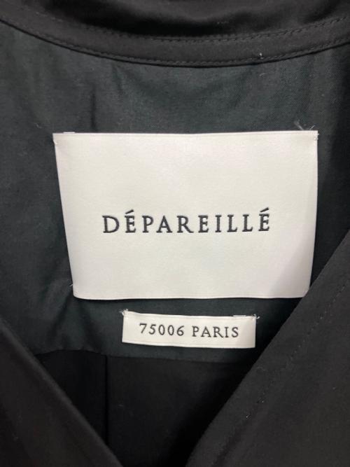 DEPAREILLE（デパリエ）DEPAREILLE (デパリエ) 長袖ワンピース ブラック サイズ:38の古着・服飾アイテム