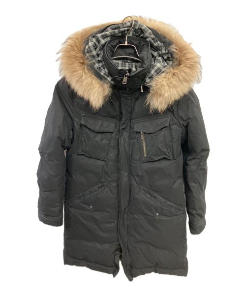 BURBERRY BLACK LABEL（バーバリーブラックレーベル）BURBERRY BLACK LABEL (バーバリーブラックレーベル) ダウンコート ブラック サイズ:Mの古着・服飾アイテム