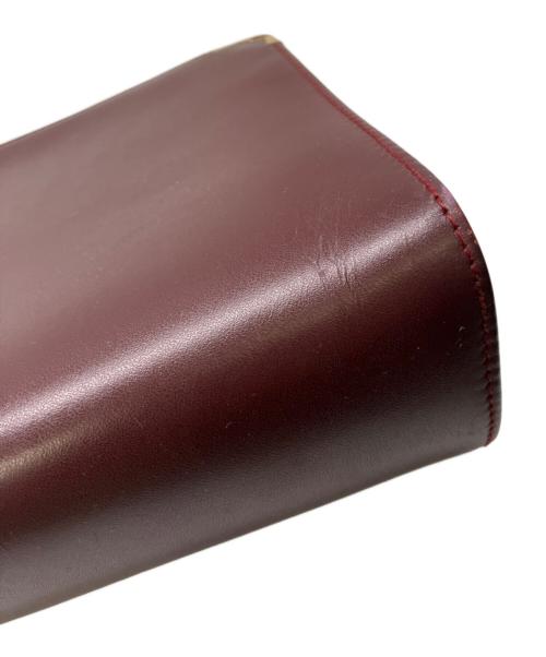 Cartier（カルティエ）Cartier (カルティエ) セカンドバッグ ボルドーの古着・服飾アイテム