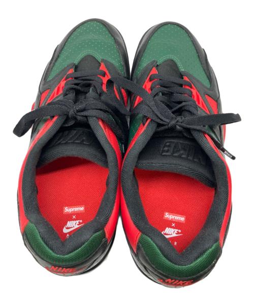 NIKE（ナイキ）NIKE (ナイキ) SUPREME (シュプリーム) スニーカー グリーン×レッド サイズ:28cmの古着・服飾アイテム