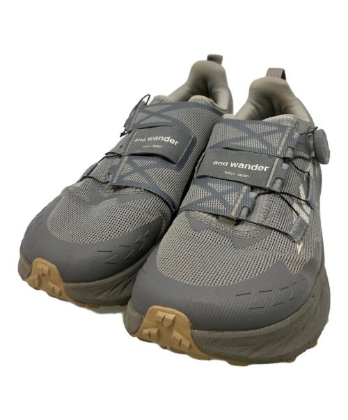 ALTRA（アルトラ）ALTRA (アルトラ) and wander (アンドワンダー) スニーカー グレー サイズ:27.5cmの古着・服飾アイテム