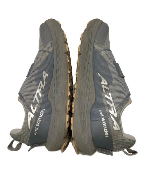 ALTRA（アルトラ）ALTRA (アルトラ) and wander (アンドワンダー) スニーカー グレー サイズ:27.5cmの古着・服飾アイテム