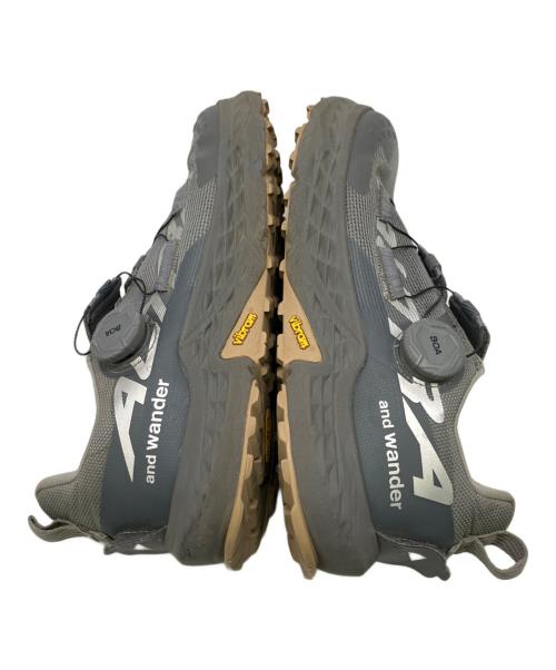 ALTRA（アルトラ）ALTRA (アルトラ) and wander (アンドワンダー) スニーカー グレー サイズ:27.5cmの古着・服飾アイテム