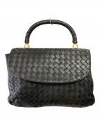 BOTTEGA VENETAボッテガベネタ）の古着「ハンドバッグ」｜ブラック