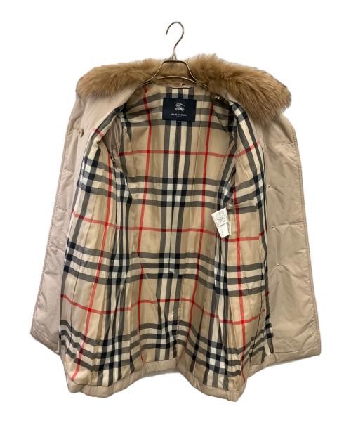 BURBERRY LONDON（バーバリーロンドン）BURBERRY LONDON (バーバリーロンドン) 中綿コート ベージュ サイズ:38の古着・服飾アイテム