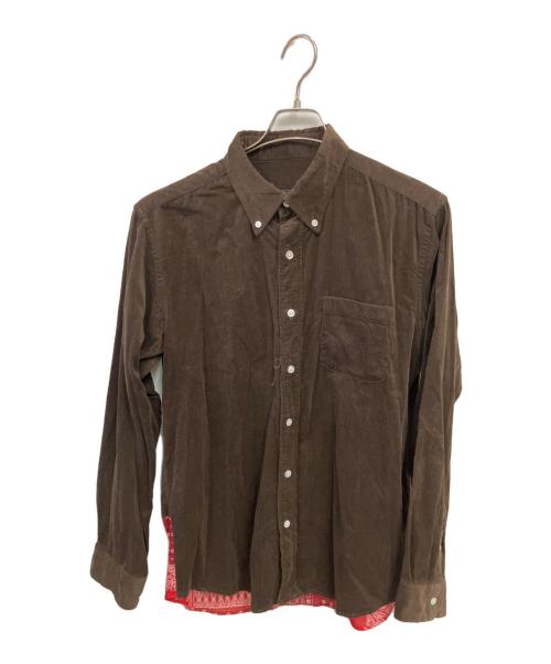 SOPHNET.（ソフネット）SOPHNET. (ソフネット) 長袖シャツ ブラウン サイズ:XLの古着・服飾アイテム
