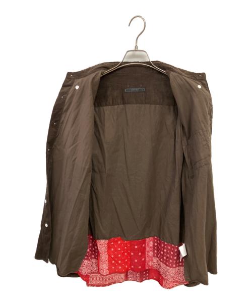 SOPHNET.（ソフネット）SOPHNET. (ソフネット) 長袖シャツ ブラウン サイズ:XLの古着・服飾アイテム