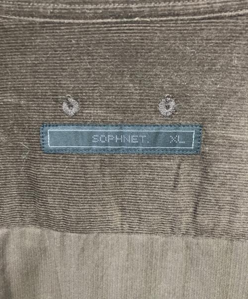 SOPHNET.（ソフネット）SOPHNET. (ソフネット) 長袖シャツ ブラウン サイズ:XLの古着・服飾アイテム