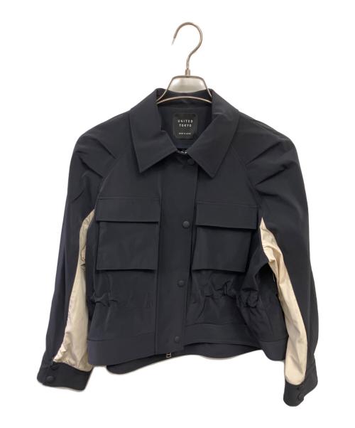 UNITED TOKYO（ユナイテッドトーキョー）UNITED TOKYO (ユナイテッドトーキョー) ブルゾン ネイビー サイズ:FREEの古着・服飾アイテム