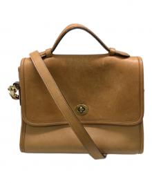 COACH（コーチ）の古着「ショルダーバッグ オールドコーチ」｜ブラウン