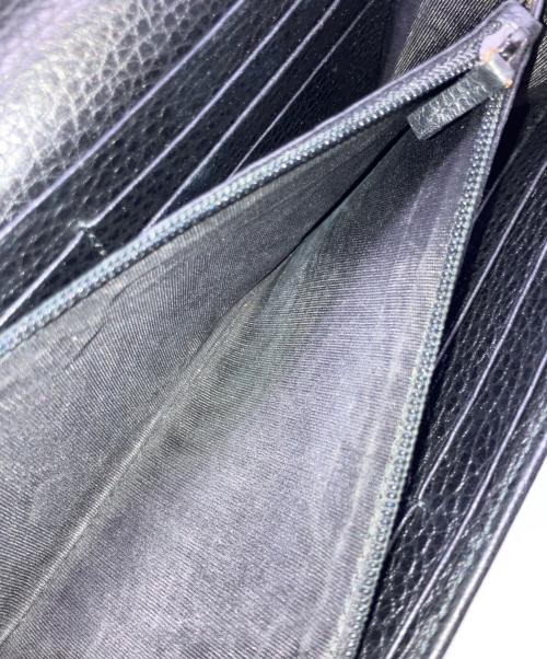 GUCCI（グッチ）GUCCI (グッチ) 長財布 ブラックの古着・服飾アイテム