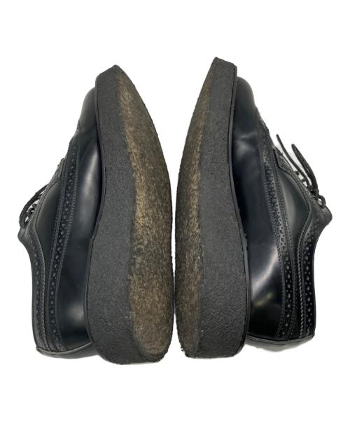 GEORGE COX（ジョージコックス）GEORGE COX (ジョージコックス) ラバーソールシューズ ブラック サイズ:7の古着・服飾アイテム