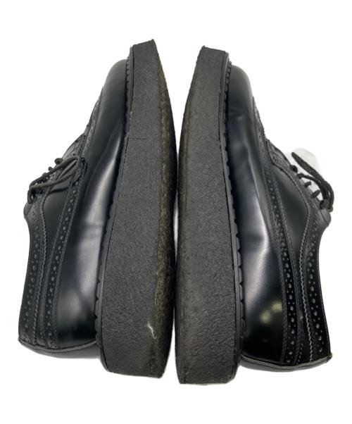 GEORGE COX（ジョージコックス）GEORGE COX (ジョージコックス) ラバーソールシューズ ブラック サイズ:7の古着・服飾アイテム