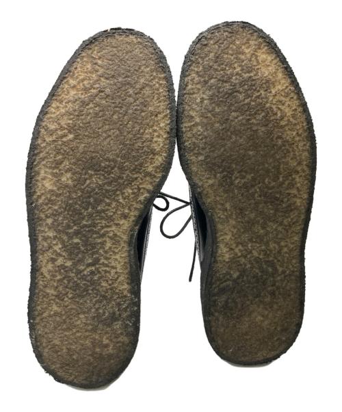 GEORGE COX（ジョージコックス）GEORGE COX (ジョージコックス) ラバーソールシューズ ブラック サイズ:7の古着・服飾アイテム