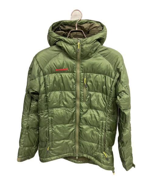 MAMMUT（マムート）MAMMUT (マムート) Down Hoody Women オリーブ サイズ:Mの古着・服飾アイテム