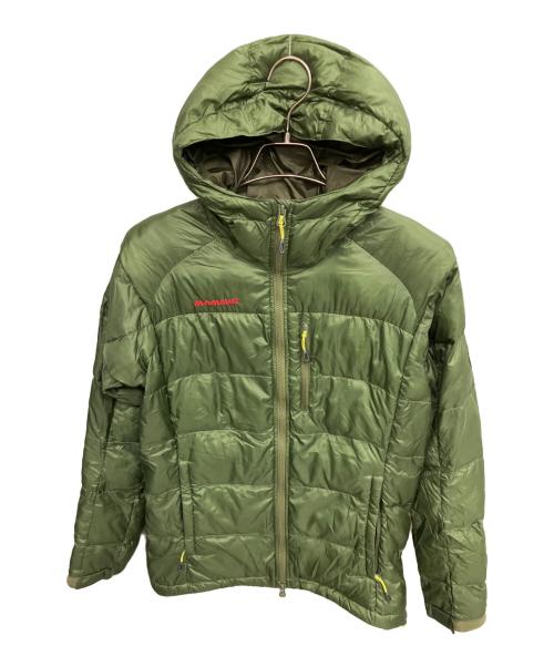 MAMMUT（マムート）MAMMUT (マムート) Down Hoody Women オリーブ サイズ:Mの古着・服飾アイテム