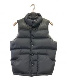 THE NORTHFACE PURPLELABEL（ザ・ノースフェイス パープルレーベル）の古着「ダウンベスト」｜ブラック