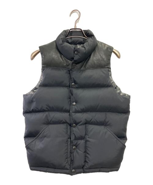 THE NORTHFACE PURPLELABEL（ザ・ノースフェイス パープルレーベル）THE NORTHFACE PURPLELABEL (ザ・ノースフェイス パープルレーベル) ダウンベスト ブラック サイズ:Sの古着・服飾アイテム