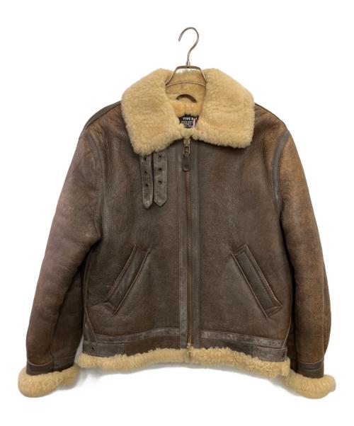 Schott（ショット）shott (ショット) B-3ジャケット ブラウン サイズ:42の古着・服飾アイテム