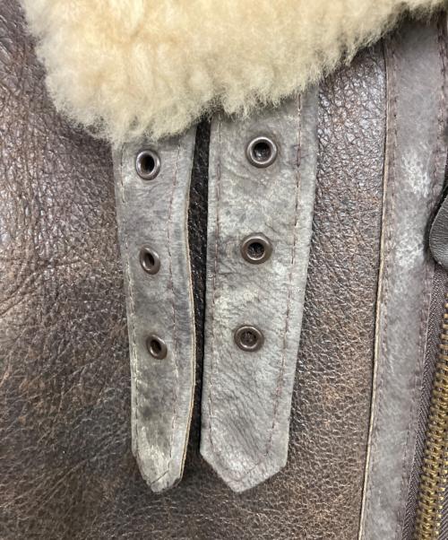 Schott（ショット）shott (ショット) B-3ジャケット ブラウン サイズ:42の古着・服飾アイテム