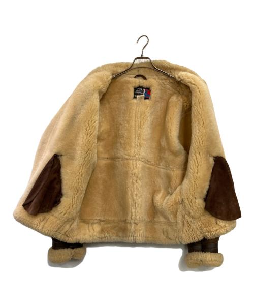 Schott（ショット）shott (ショット) B-3ジャケット ブラウン サイズ:42の古着・服飾アイテム