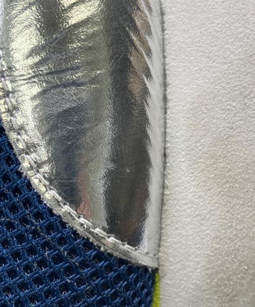 OMMO（オーエムエムオー）OMMO (オーエムエムオー) スニーカー ネイビー×シルバー サイズ:25cmの古着・服飾アイテム