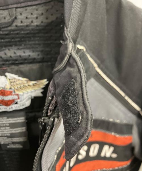 HARLEY-DAVIDSON（ハーレーダビッドソン）HARLEY-DAVIDSON (ハーレーダビッドソン) ライダースジャケット ブラック サイズ:Mの古着・服飾アイテム