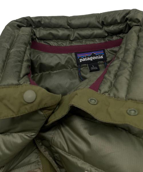 Patagonia（パタゴニア）Patagonia (パタゴニア) スナップTダウン オリーブ サイズ:Lの古着・服飾アイテム