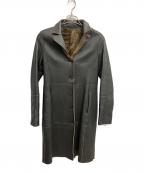 BALLYバリー）の古着「ラムレザーコート」｜ブラック