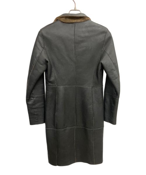 BALLY（バリー）BALLY (バリー) ラムレザーコート ブラック サイズ:38の古着・服飾アイテム