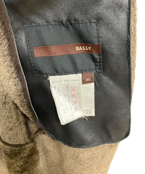 BALLY（バリー）BALLY (バリー) ラムレザーコート ブラック サイズ:38の古着・服飾アイテム