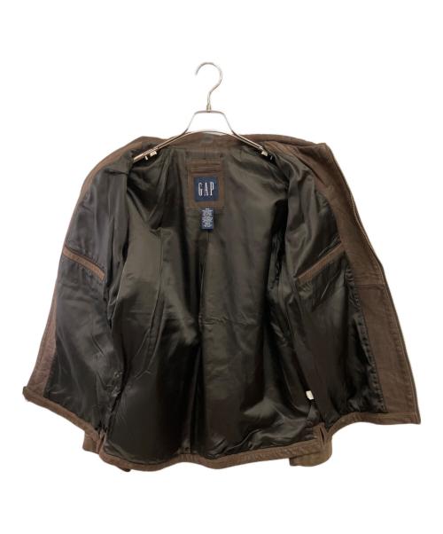 GAP（ギャップ）GAP (ギャップ) レザージャケット ブラウン サイズ:Mの古着・服飾アイテム