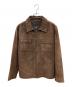 GAP（ギャップ）の古着「レザージャケット」｜ブラウン