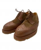 LUDWIG REITERルーディック ライター）の古着「ウィングチップシューズ」｜ブラウン