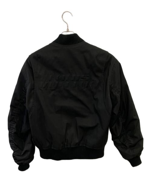LOUIS VUITTON（ルイ ヴィトン）LOUIS VUITTON (ルイ ヴィトン) リバーシブルサマーボンバージャケット ブラック サイズ:SIZE 44の古着・服飾アイテム