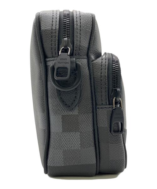 LOUIS VUITTON（ルイ ヴィトン）LOUIS VUITTON (ルイ ヴィトン) メッセンジャーバッグ ブラックの古着・服飾アイテム