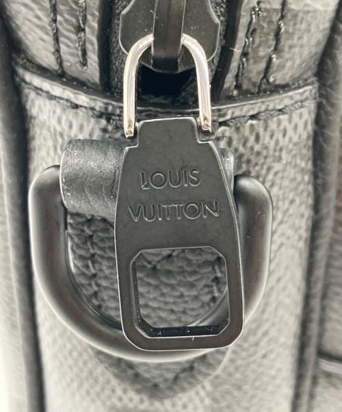 LOUIS VUITTON（ルイ ヴィトン）LOUIS VUITTON (ルイ ヴィトン) メッセンジャーバッグ ブラックの古着・服飾アイテム