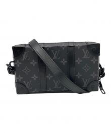 LOUIS VUITTON（ルイ ヴィトン）の古着「SOFT TRUNK WALLET MONOGRAM ECLIPSE」｜ブラック
