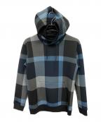 BLACK LABEL CRESTBRIDGEブラックレーベル クレストブリッジ）の古着「プルオーバーパーカー」｜ブルー