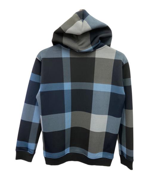 BLACK LABEL CRESTBRIDGE（ブラックレーベル クレストブリッジ）BLACK LABEL CRESTBRIDGE (ブラックレーベル クレストブリッジ) プルオーバーパーカー ブルー サイズ:Sの古着・服飾アイテム